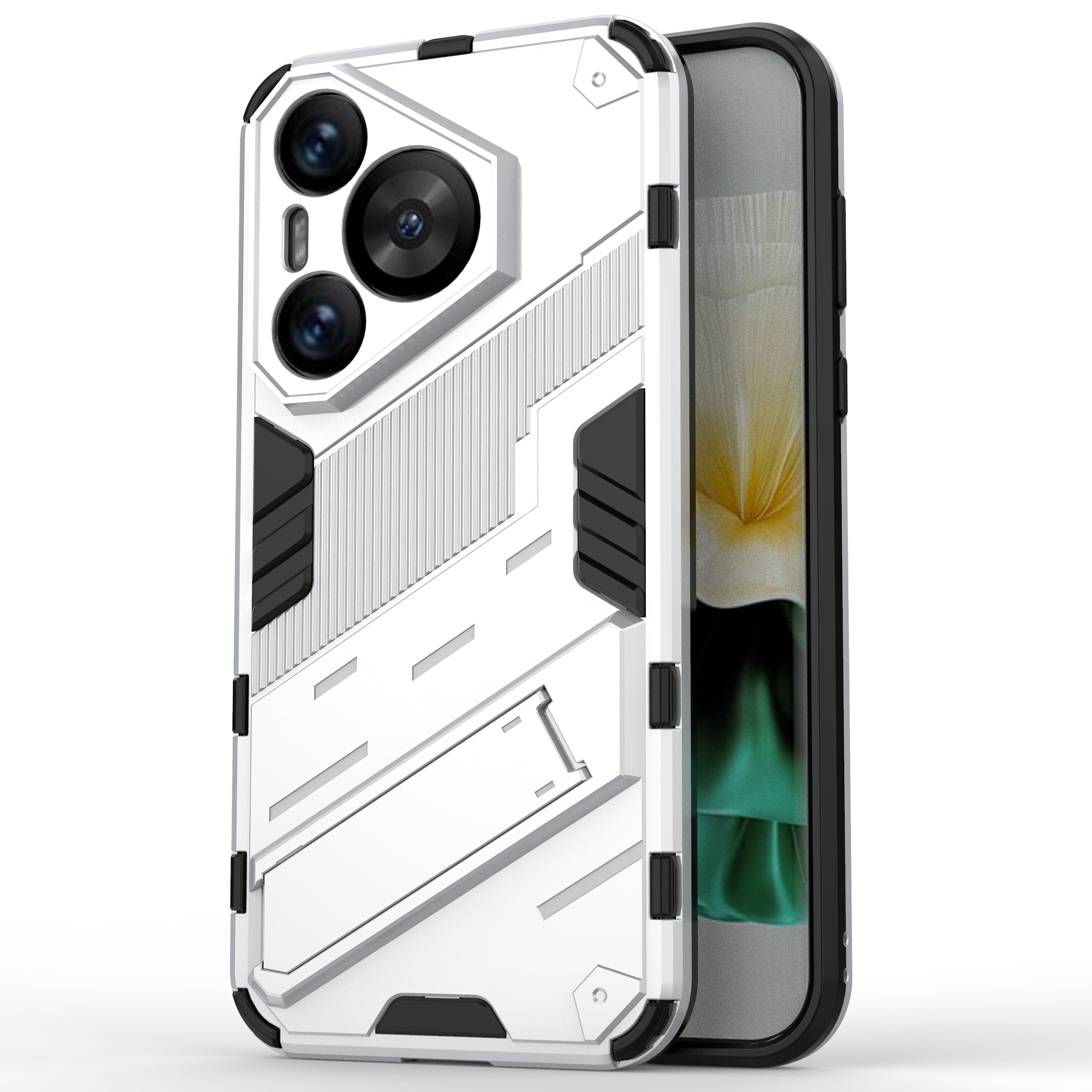 For Huawei Pura 70 Kickstand Case PC+TPU Dual Layer Protection Phone Cover For Huawei Pura 70 Kickstand Case PC+TPU Dual Layer Protection Phone Cover